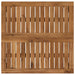 Masă de cafea Natural și Negru 60 x 60,5 x 36 cm - WALTI WALTI