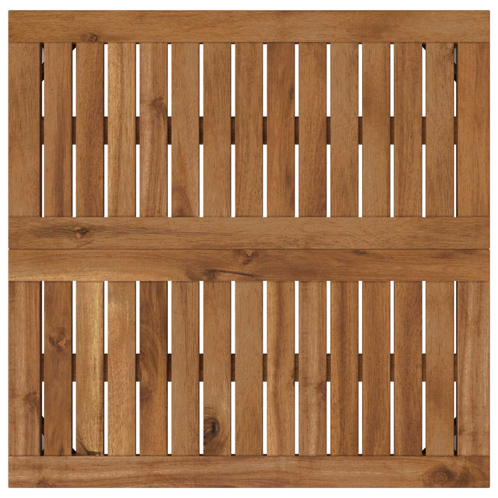 Masă de cafea Natural și Alb 60 x 60,5 x 36 cm WALTI