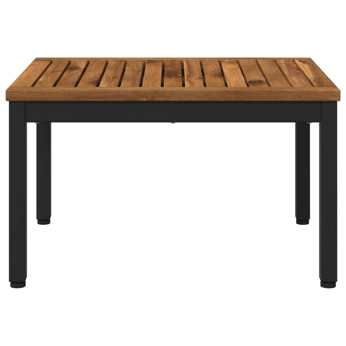 Masă de cafea Natural și Negru 50 x 60,5 x 36 cm WALTI