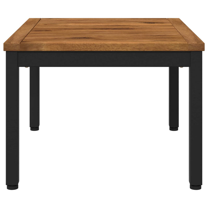 Masă de cafea Natural și Negru 50 x 60,5 x 36 cm WALTI