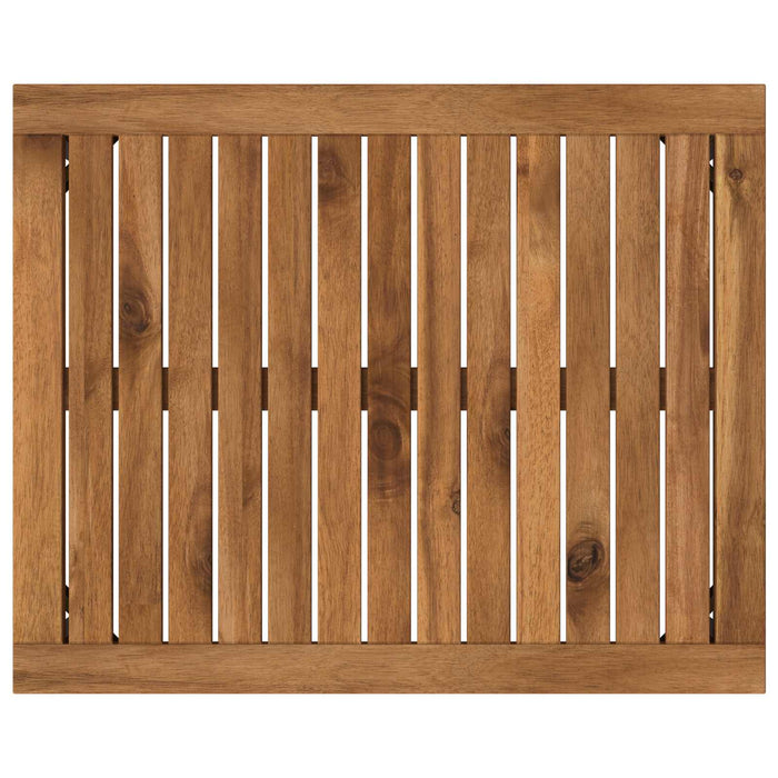 Masă de cafea Natural și Negru 50 x 60,5 x 36 cm WALTI