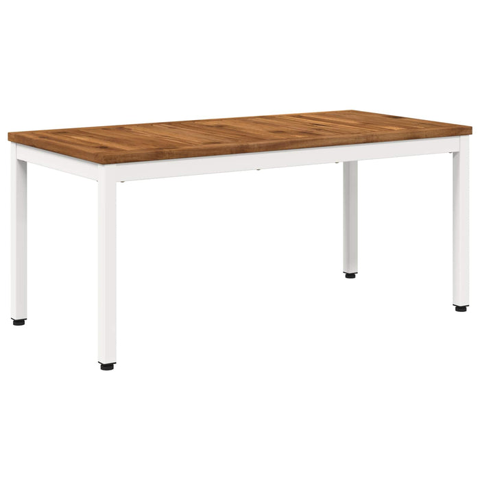 Masă de cafea Natural și Alb 50 x 100,5 x 45 cm WALTI