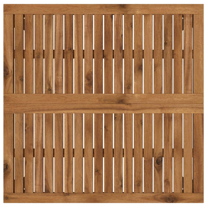 Masă de cafea Natural și Negru 80 x 80,5 x 45 cm WALTI
