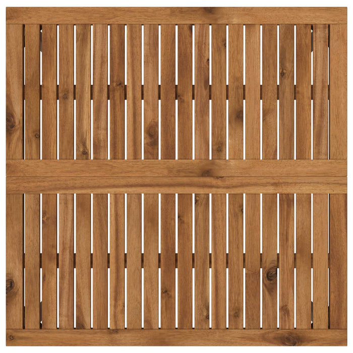 Masă de cafea Natural și Cafea 80 x 80,5 x 45 cm WALTI