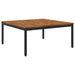 Masă de cafea Natural și Negru 100 x 100,5 x 45 cm - WALTI WALTI