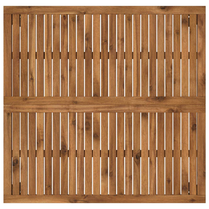 Masă de cafea Natural și Negru 100 x 100,5 x 45 cm - WALTI WALTI