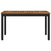Bancă de grădină 80,5 x 35 x 45 cm Lemn Solid de Acacia - WALTI WALTI