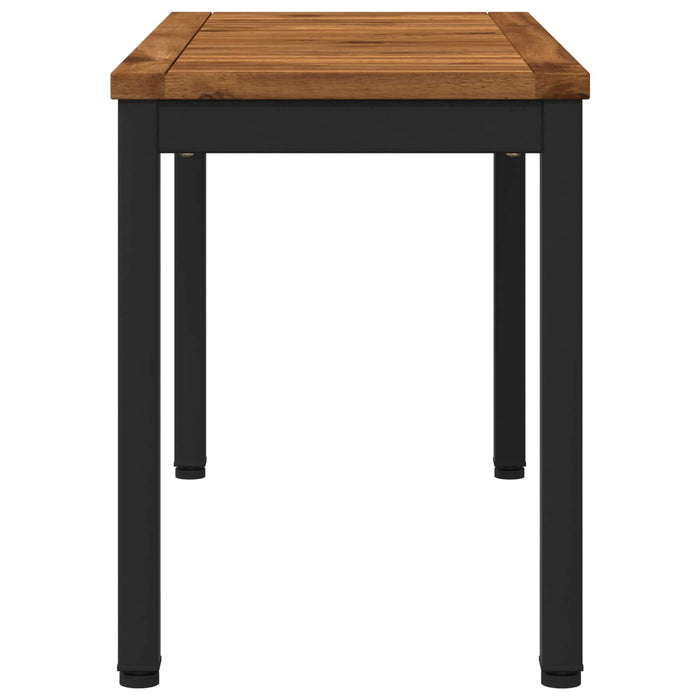 Bancă de grădină 80,5 x 35 x 45 cm Lemn Solid de Acacia - WALTI WALTI