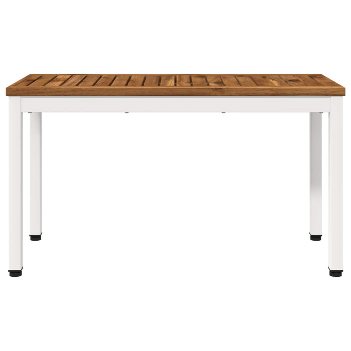 Bancă de grădină 80,5 x 35 x 45 cm Lemn Solid de Acacia WALTI
