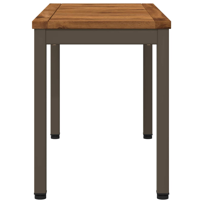 Bancă de grădină 80,5 x 35 x 45 cm Lemn Solid de Acacia WALTI
