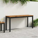 Bancă de grădină 108,5 x 35 x 45 cm Lemn Solid de Acacia - WALTI WALTI