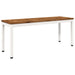 Bancă de grădină 108,5 x 35 x 45 cm Lemn Solid de Acacia - WALTI WALTI