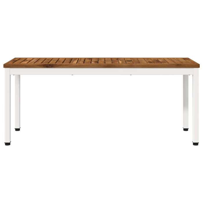 Bancă de grădină 108,5 x 35 x 45 cm Lemn Solid de Acacia - WALTI WALTI