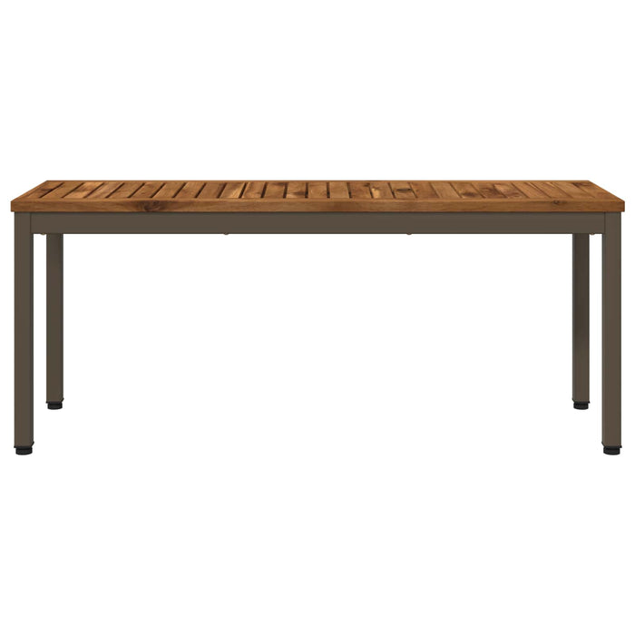 Bancă de grădină 108,5 x 35 x 45 cm Lemn Solid de Acacia WALTI