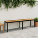 Bancă de grădină 161 x 35 x 45 cm Lemn Solid de Acacia - WALTI WALTI