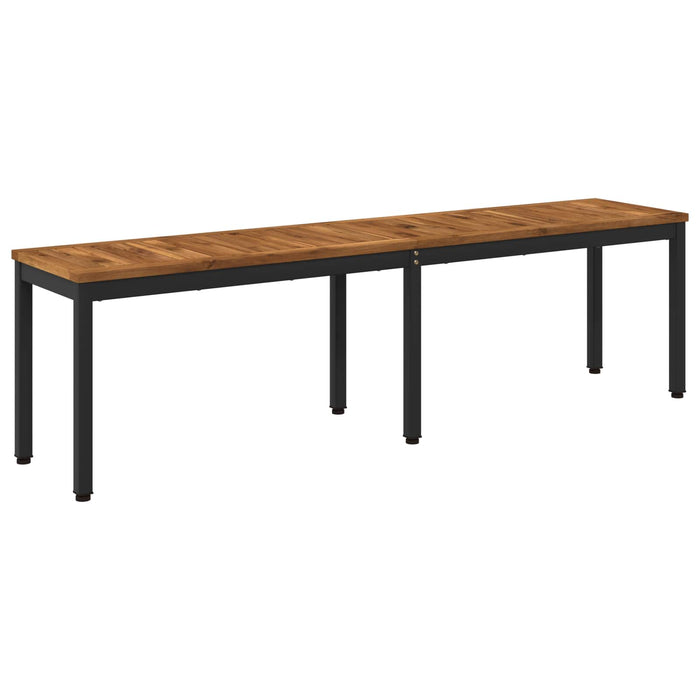 Bancă de grădină 161 x 35 x 45 cm Lemn Solid de Acacia WALTI