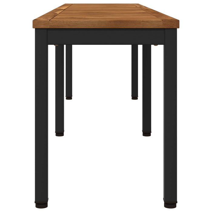 Bancă de grădină 161 x 35 x 45 cm Lemn Solid de Acacia WALTI