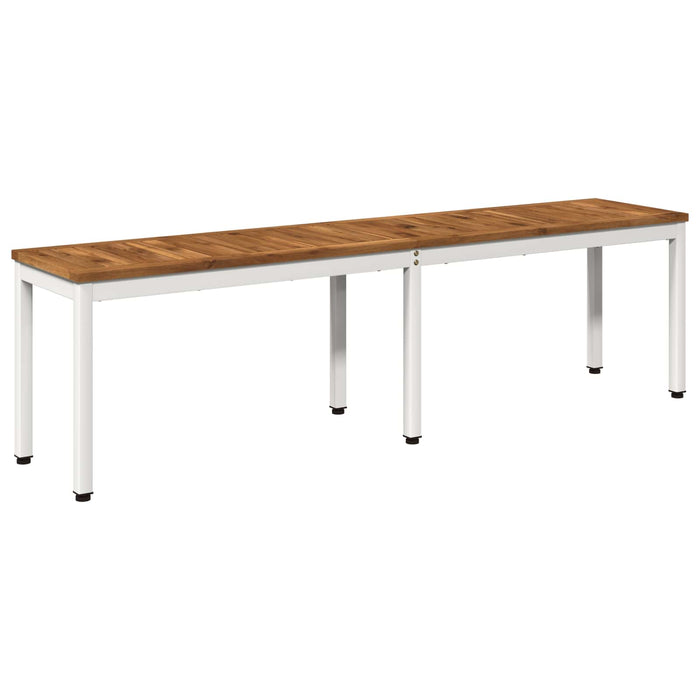 Bancă de grădină 161 x 35 x 45 cm Lemn Solid de Acacia WALTI