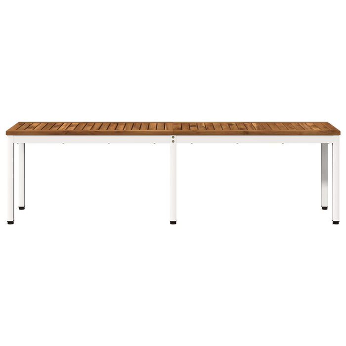 Bancă de grădină 161 x 35 x 45 cm Lemn Solid de Acacia WALTI