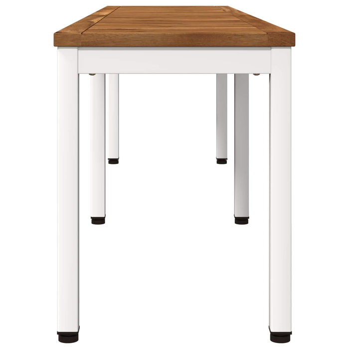 Bancă de grădină 161 x 35 x 45 cm Lemn Solid de Acacia WALTI