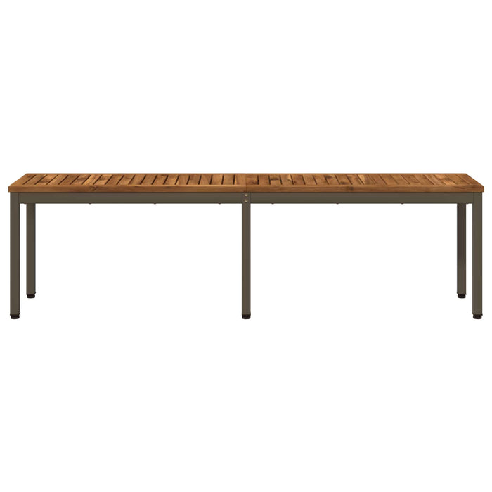 Bancă de grădină 161 x 35 x 45 cm Lemn Solid de Acacia WALTI