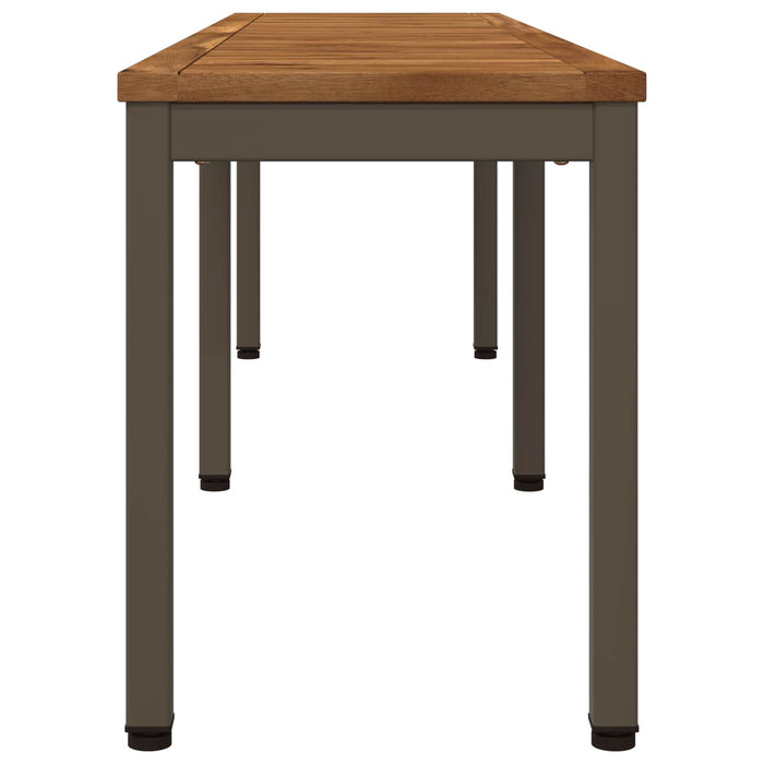 Bancă de grădină 161 x 35 x 45 cm Lemn Solid de Acacia WALTI