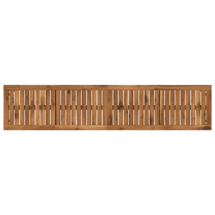 Bancă de grădină 161 x 35 x 45 cm Lemn Solid de Acacia WALTI