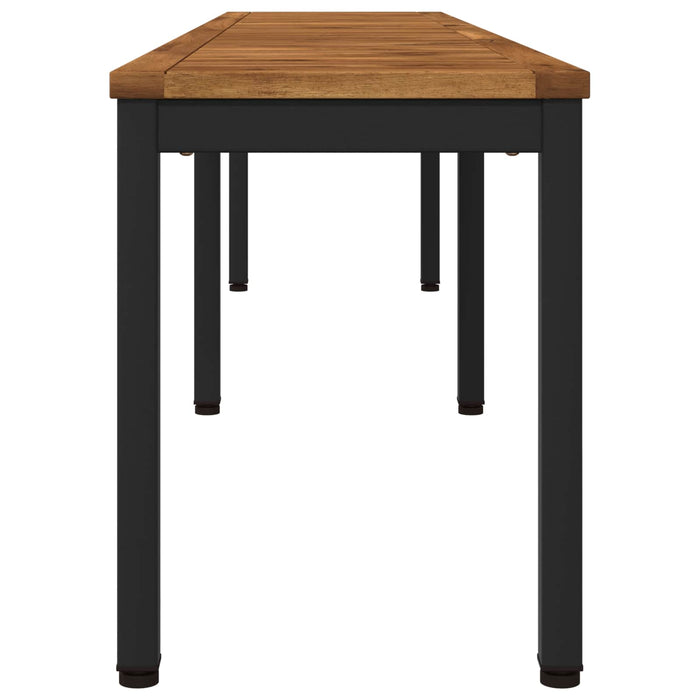 Bancă de grădină 201 x 35 x 45 cm Lemn Solid de Acacia WALTI
