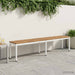 Bancă de grădină 201 x 35 x 45 cm Lemn Solid de Acacia - WALTI WALTI