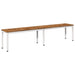 Bancă de grădină 201 x 35 x 45 cm Lemn Solid de Acacia - WALTI WALTI