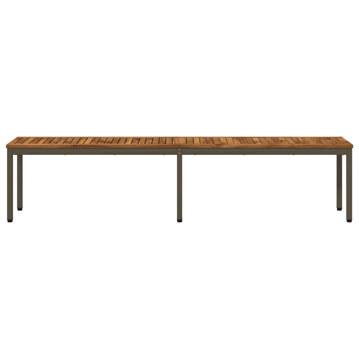 Bancă de grădină 201 x 35 x 45 cm Lemn Solid de Acacia WALTI