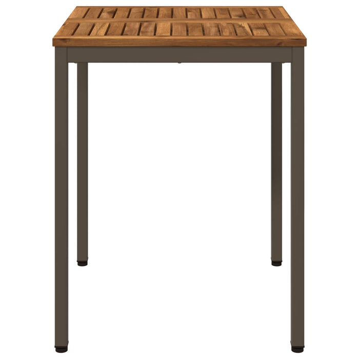 Masă de cină pentru grădină Natural și Cafea 60 x 60,5 x 75 cm WALTI