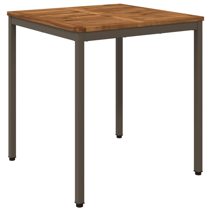 Masă de cină pentru grădină Natural și Cafea 70 x 68,5 x 75 cm WALTI