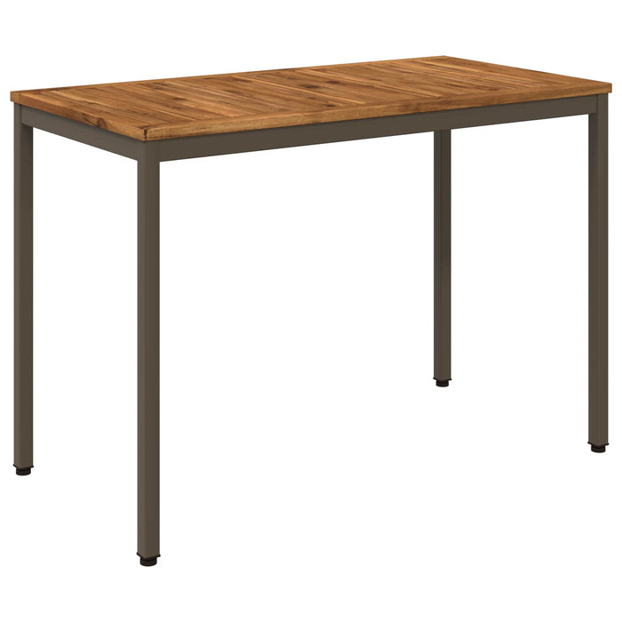 Masă de cină pentru grădină Natural și Cafea 108,5 x 55 x 75 cm WALTI