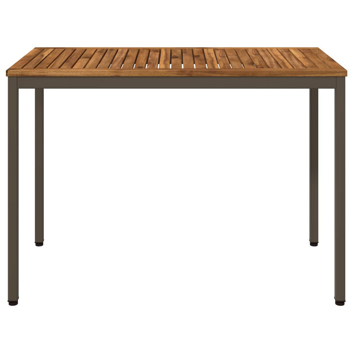 Masă de cină pentru grădină Natural și Cafea 108,5 x 55 x 75 cm WALTI