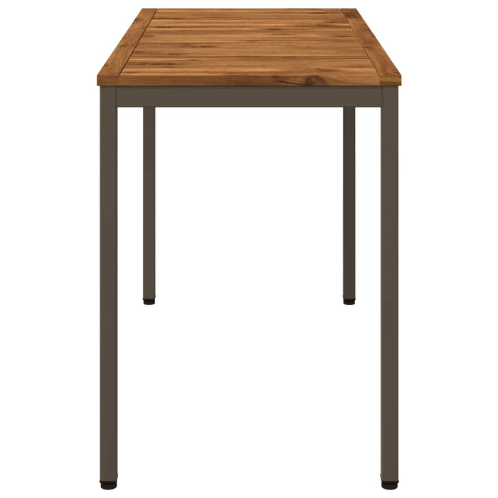 Masă de cină pentru grădină Natural și Cafea 108,5 x 55 x 75 cm WALTI