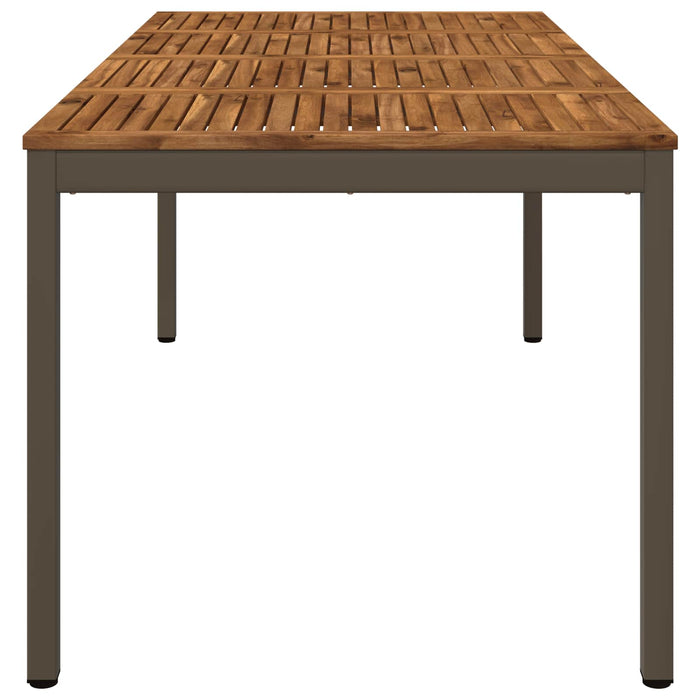 Masă de cină pentru grădină Natural și Cafea 180 x 88,5 x 75 cm WALTI