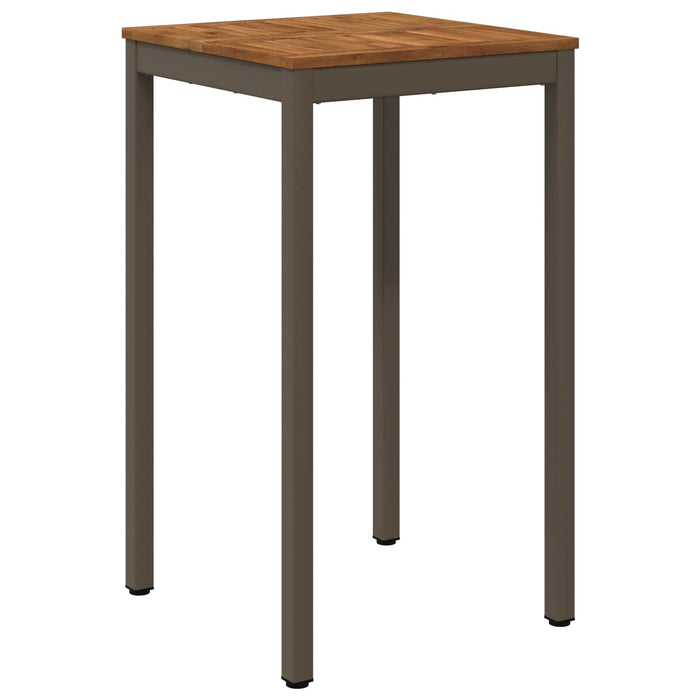 Masă de Bar în Grădină Natural și Cafea 60 x 60,5 x 105 cm - WALTI WALTI