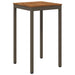 Masă de Bar în Grădină Natural și Cafea 60 x 60,5 x 105 cm - WALTI WALTI