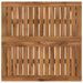 Masă de Bar în Grădină Natural și Cafea 60 x 60,5 x 105 cm - WALTI WALTI