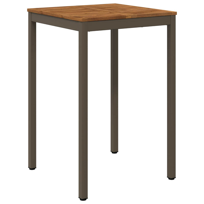 Masă de Bar în Grădină Natural și Cafea 70 x 68,5 x 105 cm - WALTI WALTI