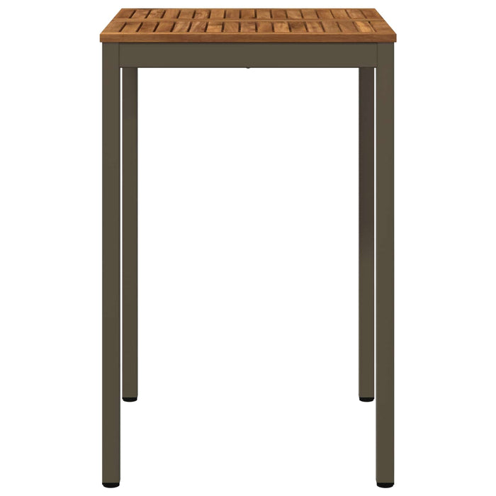 Masă de Bar în Grădină Natural și Cafea 70 x 68,5 x 105 cm - WALTI WALTI