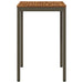 Masă de Bar în Grădină Natural și Cafea 70 x 68,5 x 105 cm - WALTI WALTI