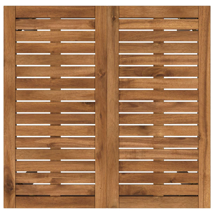 Masă de Bar în Grădină Natural și Cafea 70 x 68,5 x 105 cm - WALTI WALTI