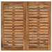 Masă de Bar în Grădină Natural și Cafea 70 x 68,5 x 105 cm - WALTI WALTI