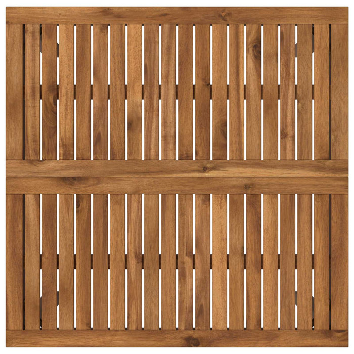 Masă de Bar în Grădină Natural și Cafea 80 x 80,5 x 105 cm WALTI