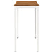 Masă de Bar în Grădină Natural și Alb 108,5 x 55 x 105 cm - WALTI WALTI