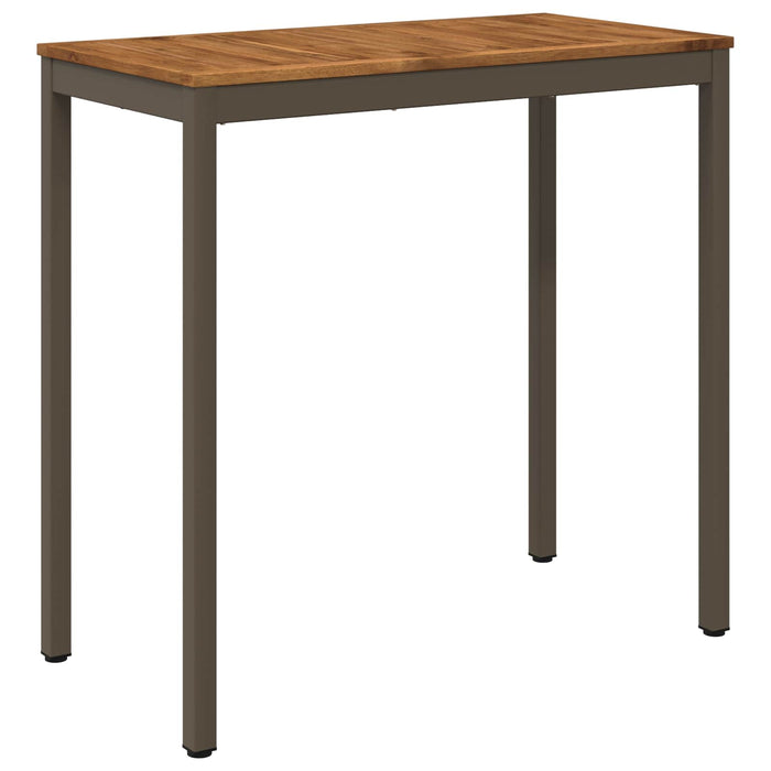 Masă de Bar în Grădină Natural și Cafea 108,5 x 55 x 105 cm WALTI