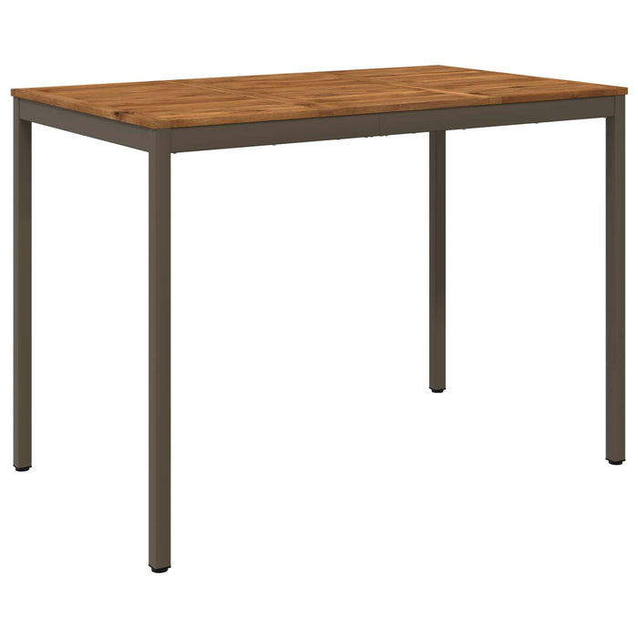 Masă de Bar în Grădină Natural și Cafea 147 x 88,5 x 105 cm WALTI