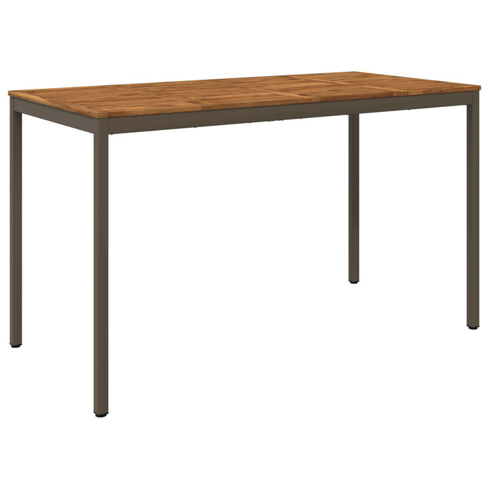 Masă de Bar în Grădină Natural și Cafea 180 x 88,5 x 105 cm WALTI